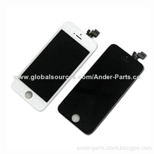 High-quality Wholesale LCD Assembly for iPhone 5S/5C, Brand New, Black/White Colors